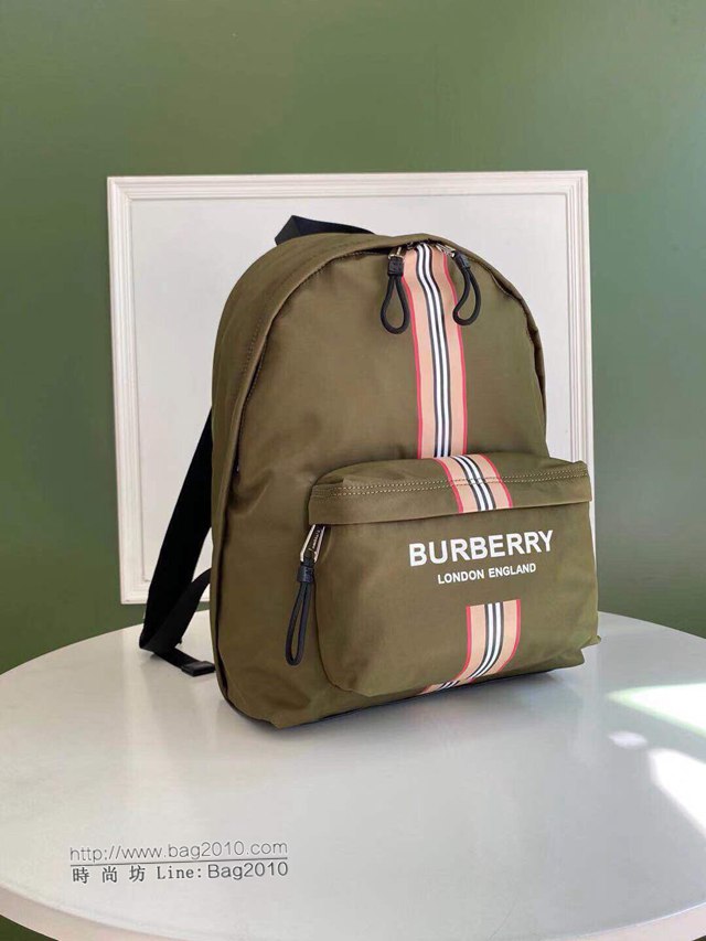 Burberry專櫃新款雙肩包 巴寶莉防水尼龍雙肩包  db1203